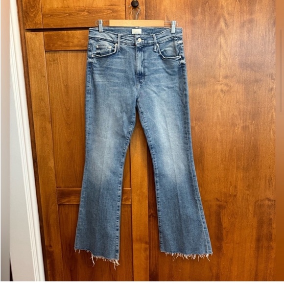 NWT MOTHER DENIM The Weekender Fray, Punk Charming Wash, Sz 31 - Picture 5 of 9